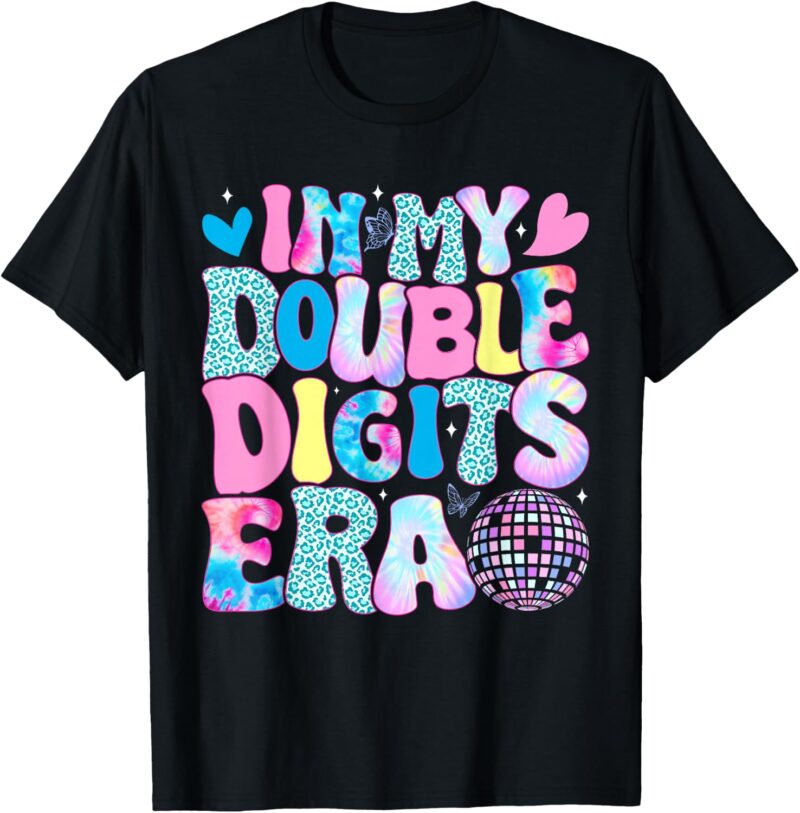 Sapelle-Shirt-In-My-Double-Digits-Era-Retro-10th-Birthday-Girl-T-Shirt Sapelle Shirt In My Double Digits Era Retro 10th Birthday Girl T-Shirt