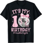 Sapelle-Shirt-Its-My-10th-Birthday-Girl-T-Shirt-with-Double-Digits-Bow-and-Disco-Ball-Design-6