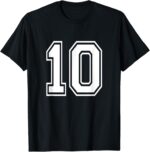 Sapelle-Shirt-Number-10-Birthday-Varsity-Sports-Team-Jersey-T-Shirt Sapelle Shirt Number 10 Birthday Varsity Sports Team Jersey T-Shirt