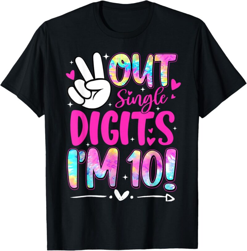 Sapelle-Shirt-Peace-Out-Single-Digits-10th-Birthday-T-Shirt-for-10-Year-Old-Girl Sapelle Shirt Peace Out Single Digits 10th Birthday T-Shirt for 10-Year-Old Girl