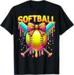 Funny Softball Lover Design Sapelle Shirt