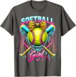 Softball-Player-Girl-Ice-Cream-Softball-Drip-T-Shirt-Sapelle-Shirt-1
