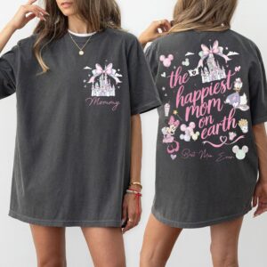 Two-sided Disney Mom Comfort Colors Tee