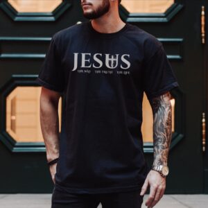 Jesus The Way The Truth The Life Shirt, Comfort Colors Christian Bible Verse T-Shirt, Faith Gift, Unisex Cotton Tee