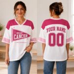 Breast Cancer Awareness Graphic Tee Sapelle Pink Ribbon Support Shirt