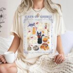 Cat-Themed-Y2K-Movie-Graphic-Tee-by-Sapelle Cat-Themed Movie Graphic Tee by Sapelle