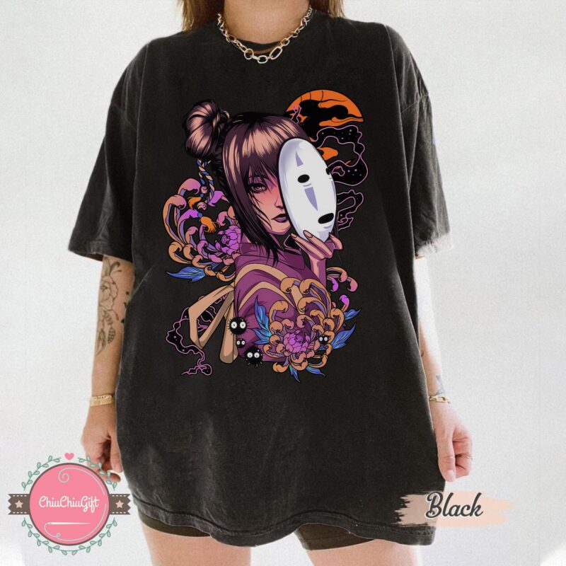 Chihiro-Spirited-Away-Graphic-Tee-by-Sapelle Chihiro Spirited Away Graphic Tee by Sapelle