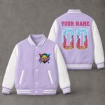 Personalized Girl Softball Team Jacket