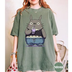 Funny Totoro Graphic Tee by Sapelle