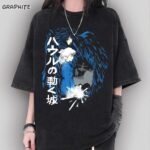 Howl and Sophie Castle-Themed Graphic Tee by Sapelle