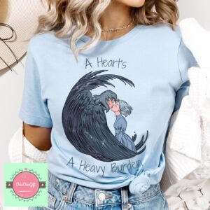Howl and Sophie Howl's Moving Castle Graphic Tee Sapelle