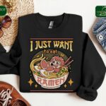 I-Just-Want-to-Eat-Ramen-Graphic-Tee-Sapelle-1 Sapelle