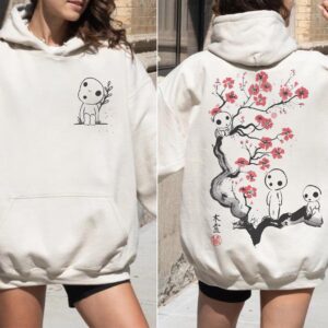 Kodama Forest Spirit Graphic Tee Sapelle