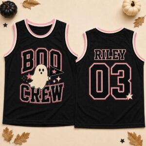 Personalized Boo Crew Halloween Jersey