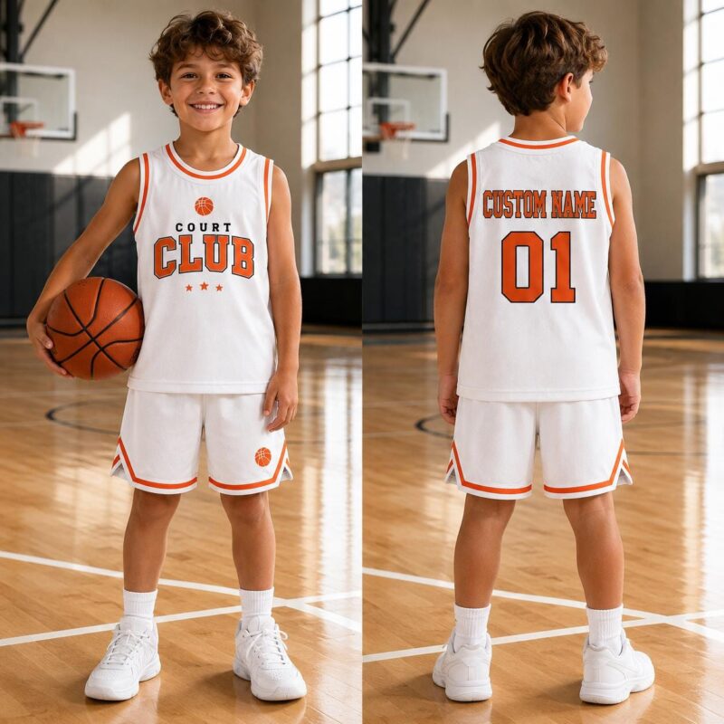 Custom Name Number Sports Uniform Gift for Men Women