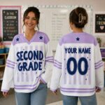 Sapelle Second Grade Teacher Graphic Tee