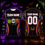 Personalized-Halloween-Team-Long-Sleeve-Shirt-Custom-Name-Number-Spooky-Jersey-Monster-Pumpkin-Halloween-Shirt-Family-Team-Halloween-Gift-2 Monster Pumpkin Halloween Shirt