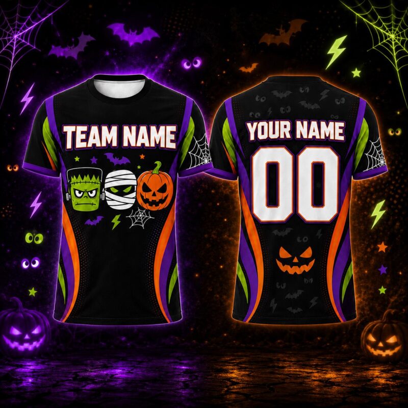 Monster Pumpkin Halloween Shirt