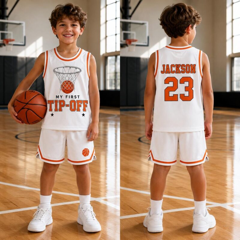 Custom Name Number Jersey & Shorts