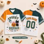 Personalized-Spooky-Squad-Mesh-Jersey-Custom-Name-Number-Halloween-Jersey-Ghost-Pumpkin-Cat-Shirt-Girls-Halloween-Jersey-Boo-tiful-Gift-1 Custom Name Number Halloween Jersey