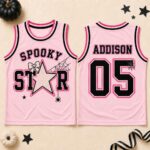 Personalized Spooky Star Halloween Jersey
