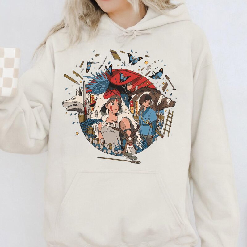 Princess-Mononoke-Graphic-Tee-by-Sapelle Princess Mononoke Graphic Tee by Sapelle