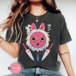 Princess-Mononoke-Movie-Graphic-Tee-Sapelle Princess Mononoke Movie Graphic Tee Sapelle