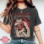 Princess-Mononoke-Y2K-Graphic-Tee-by-Sapelle Princess Mononoke Y2K Graphic Tee by Sapelle