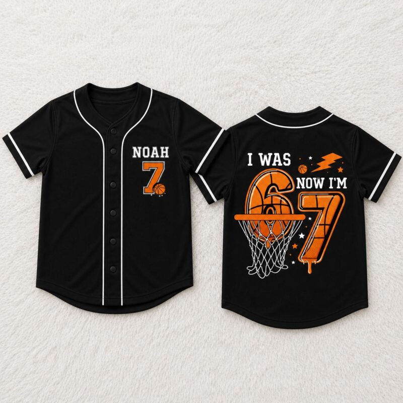 Sapelle Basketball Birthday Graphic Tee for Boys 7th Birthday Boy Gift