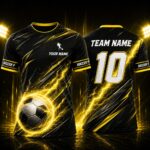 Sapelle-Black-Blue-Lightning-Football-Uniform-Custom-Soccer-Graphic-Tee-Youth-Adult-Sports-Gift-1