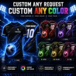 Sapelle-Black-Blue-Lightning-Football-Uniform-Custom-Soccer-Graphic-Tee-Youth-Adult-Sports-Gift-6
