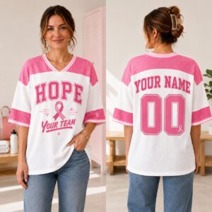 Sapelle Breast Cancer Awareness Graphic Tee for Survivor Support and Fundraising