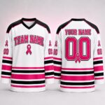 Sapelle-Breast-Cancer-Awareness-Pink-Out-Hockey-Jersey-Graphic-Tee-1