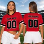 Sapelle-Custom-Cropped-Game-Day-Mesh-Graphic-Tee-for-Women-Personalized-Football-Fan-Shirt-3