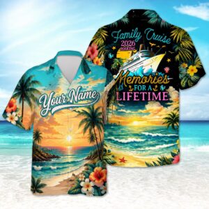 Sapelle Custom Cruise Vacation Graphic Tee for Family Trip Matching Outfit