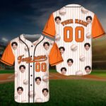 Sapelle-Custom-Face-Baseball-Jersey-Graphic-Tee Sapelle Custom Face Baseball Jersey Graphic Tee