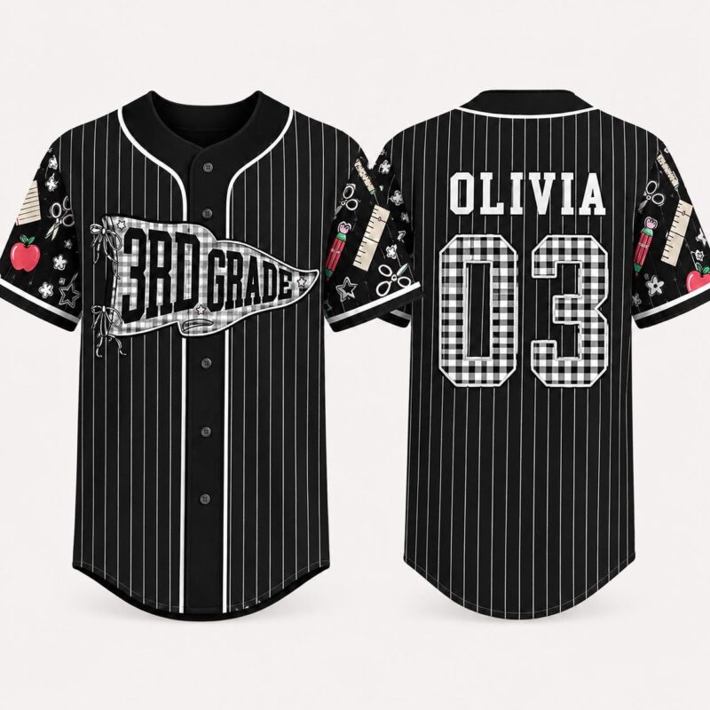 Student Baseball Jersey Teacher Shirt