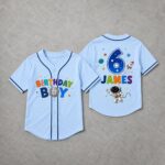 Sapelle Custom Space Baseball Drip Graphic Tee for Kids