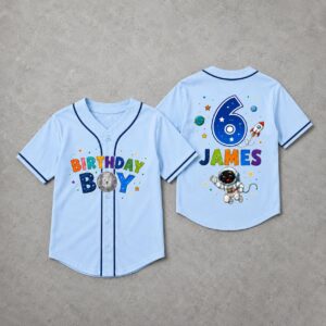 Sapelle Custom Space Baseball Drip Graphic Tee for Kids