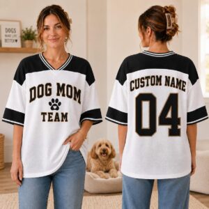Sapelle Dog Mom Mesh Graphic Tee