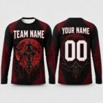 Sapelle Gothic Halloween Long Sleeve Graphic Tee