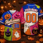 Sapelle-Halloween-Baseball-Graphic-Tee-with-Custom-Name-and-Number-Pumpkin-Ghost-Spooky-Jersey-1