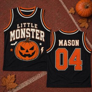 Sapelle Kids Little Monster Halloween Graphic Tee