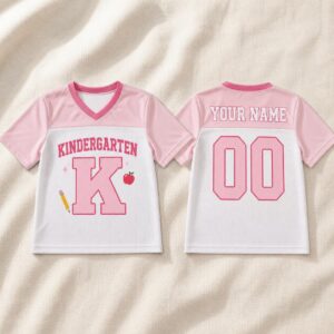 Sapelle Kindergarten Mesh Jersey Graphic Tee