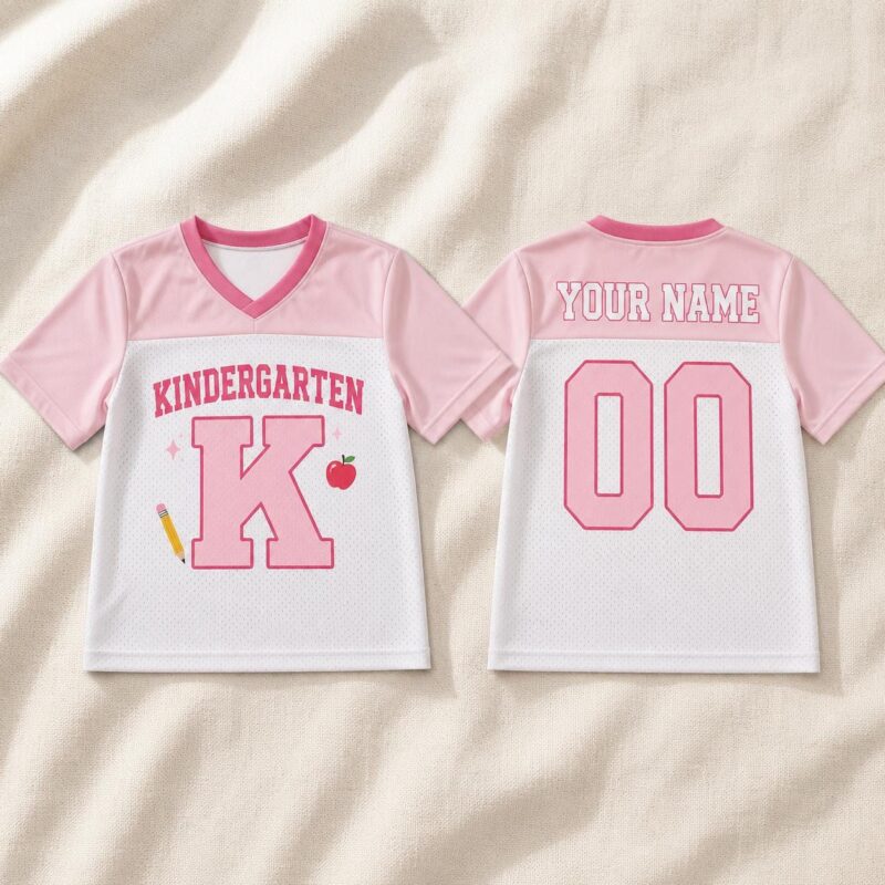 Sapelle Kindergarten Mesh Jersey Graphic Tee