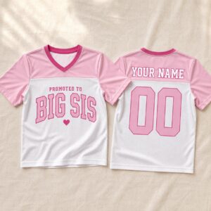 Sapelle Promoted to Big Sister Graphic Tee Pregnancy Announcement Gift Sibling Reveal
