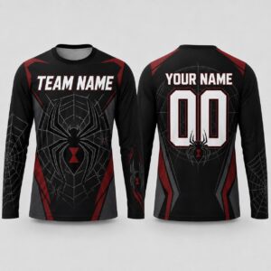 Sapelle Spider Halloween Long Sleeve Graphic Tee