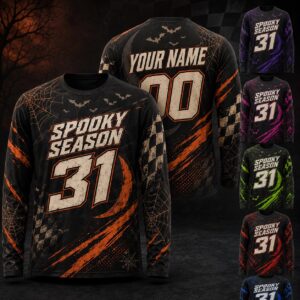 Sapelle Spooky Season Long Sleeve Graphic Tee