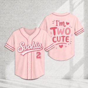 Sapelle Two Cute Birthday Graphic Tee for Toddler Girls