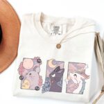 Jiji and Haku Anime Graphic Tee Sapelle